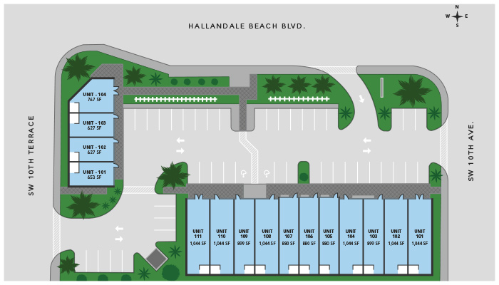 hallandale shops siteplan thumb
